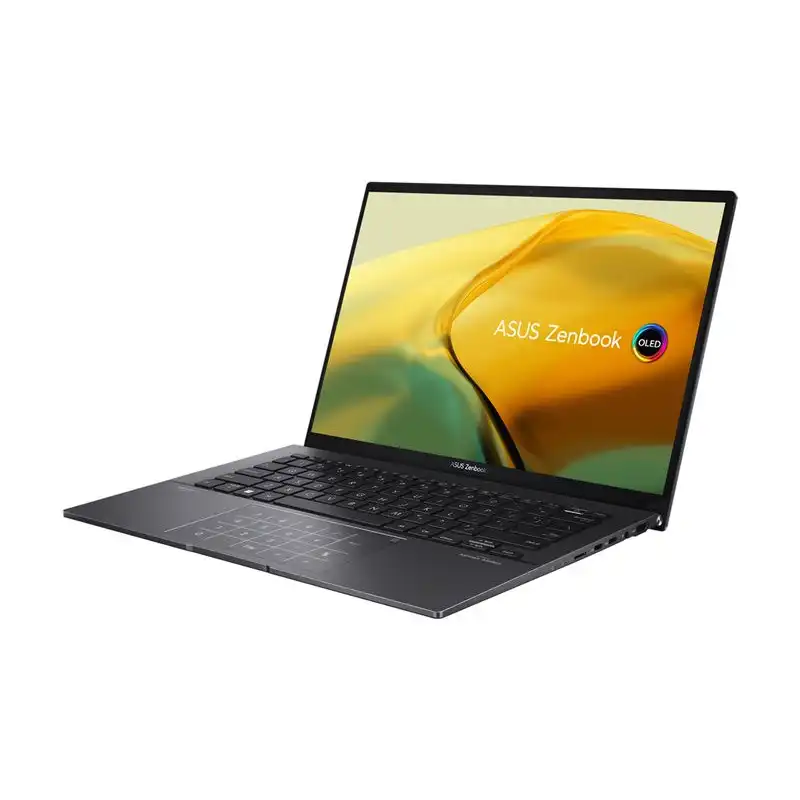 ASUS ZenBook 14 OLED UM3402YA-KN762W - Conception de charnière à 180 degrés - AMD Ryzen 5 - 7430U -... (90NB0W96-M01KU0)_1